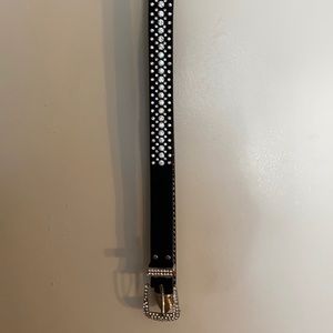 Sparkly western style belt